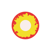 I-Contact Cosplay Halloween Contact Lenses Crazy Fire